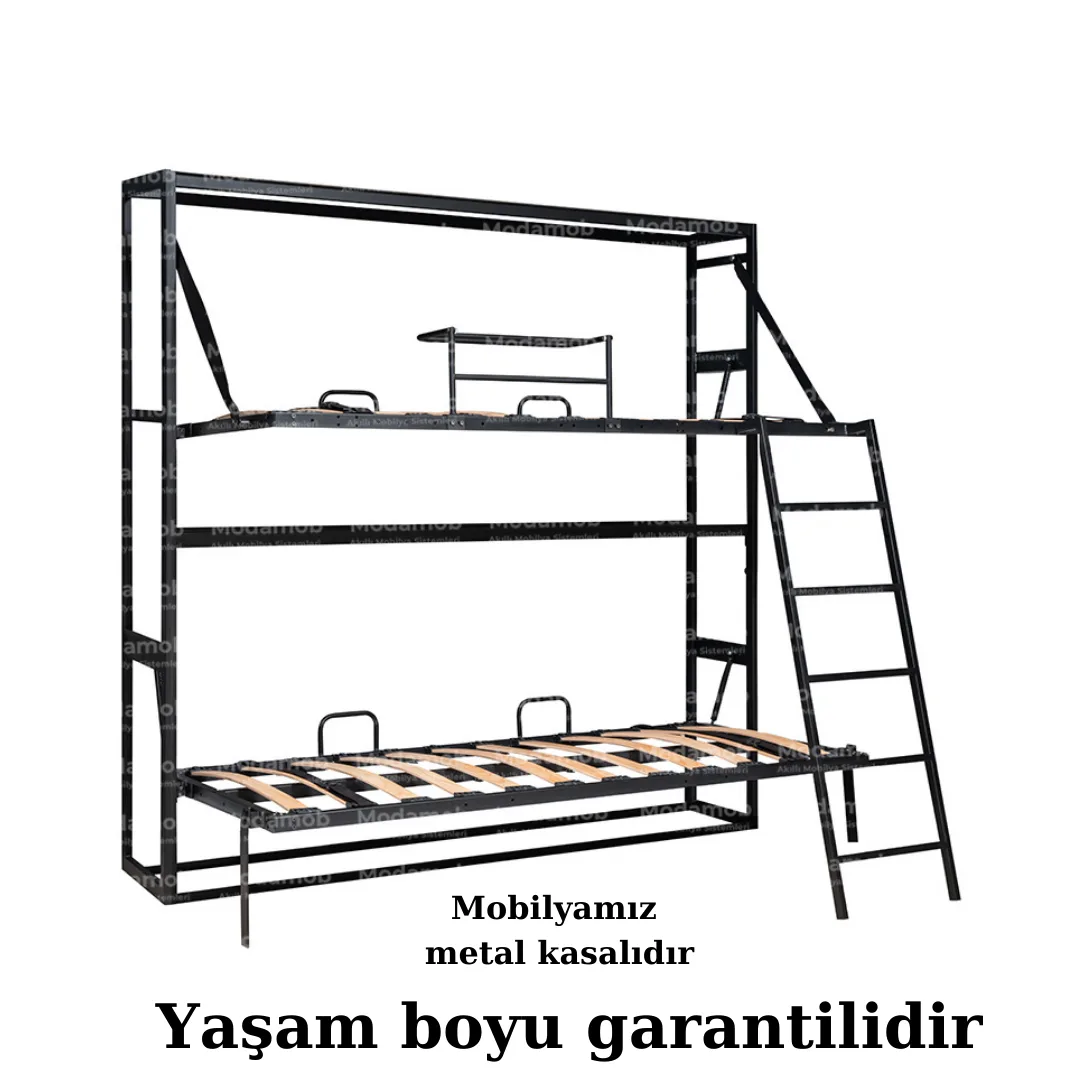 LUCCA Ranza Masalı Gizli Duvar Yatağı Dolabı - Akıllı Mobilyalar LUCCA Ranza Masalı Gizli Duvar Yatağı Dolabı - Akıllı Mobilyalar