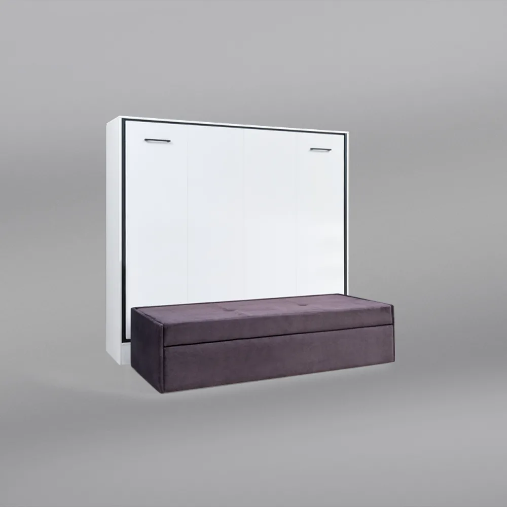 Nora Yatay Daybed (Yavrulu Yatak) - Çift Kişilik Duvar Yatakları Nora Yatay Daybed (Yavrulu Yatak) - Çift Kişilik Duvar Yatakları