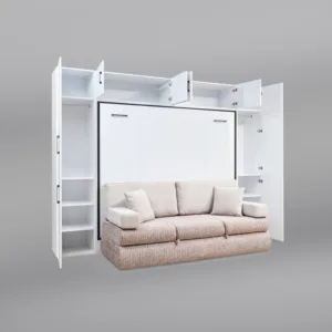 Nora Set Yatay - Çift Kişilik Duvar Yatakları