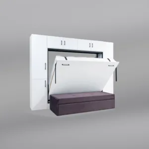 Nora Yatay Set Daybed (Yavrulu Yatak) - Çift Kişilik Duvar Yatakları